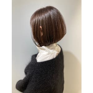 前下がりグラボブアッシュブラウン上品大人カラー赤羽人気美容室