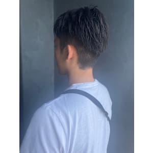 ツーブロックショート