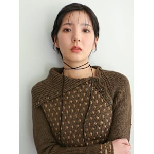 シースルーバング　こなれ感　ショートカット　20代30代