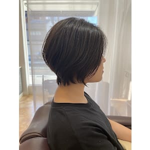 【WILLOW京橋】丸みショートボブ
