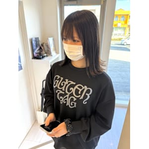 ◆切りっぱなしボブ◆暗髪