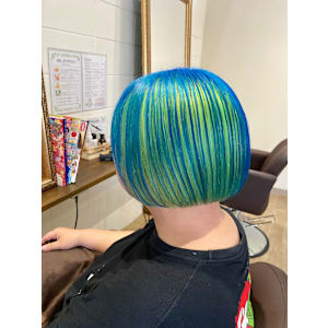 バレイヤージュデザインカラー