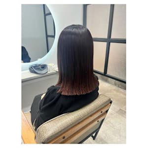 髪質改善ストレート