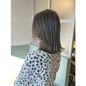 ☆ダブルカラー　ミルクティーグレージュ