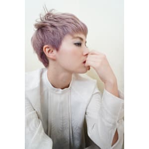 お手入れ簡単レディースベリーショート　表参道　カット　上手い