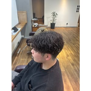 波巻きスパイラルパーマ