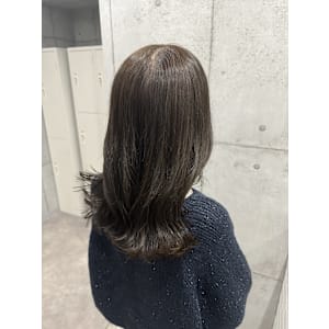 イノアカラーで低ダメージの仕上がりを