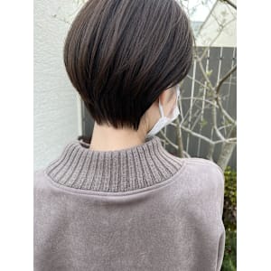 ショート／オリーブブラウン