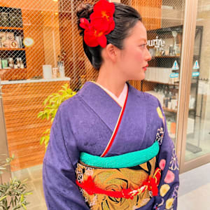 成人式ヘアセット