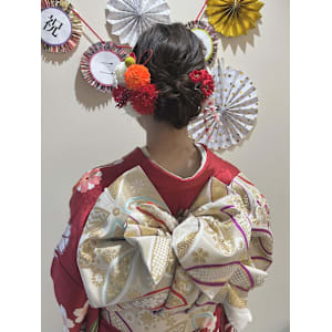 【crop es辻堂 藤田】成人式ヘア