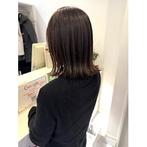 ◆切りっぱなしボブ◆暗髪