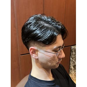 銀座　理容室　個室理容室　ビジネスヘア