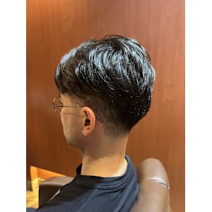 銀座　理容室　個室理容室　ビジネスヘア　刈り上げ