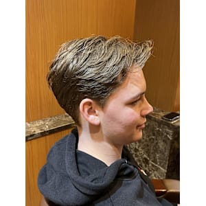 銀座　理容室　床屋　個室理容室　外国人ヘア　ナチュラルヘア