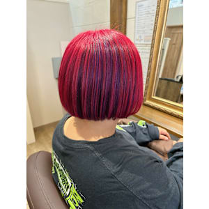 バレイヤージュデザインカラー