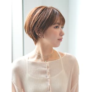 前下がりショート・ボブ/絶壁解消/前髪あり/30代/40代/ - INCEPTION  GINZA 銀座【インセプション】掲載中