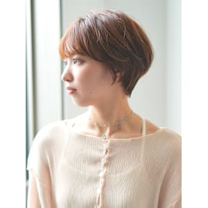 前下がりショート・ボブ/絶壁解消/前髪あり/30代/40代/ - INCEPTION  GINZA 銀座【インセプション】掲載中