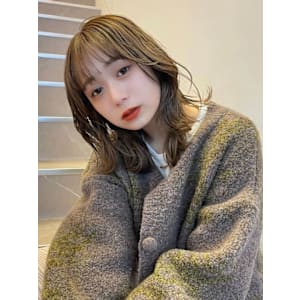 中韓ヘア＊艶髪＊パールベージュ【Zina北千住】