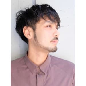 大人男性◎マッシュパーマスタイル