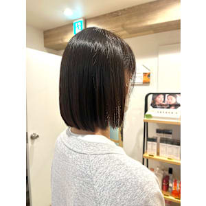 【Terrace】ミニボブ×ダークグレー