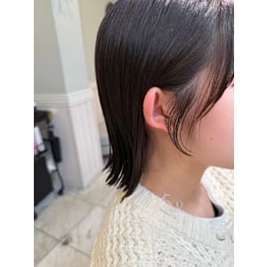 切りっぱなしボブ - Lidee【リディー】掲載中