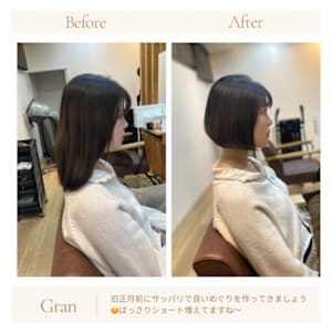 お客様髪質改善データ1628（ショート流行ってます）