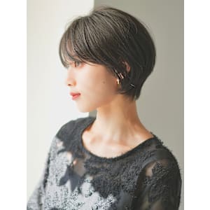 前下がりショート・ボブ/絶壁解消/前髪あり/30代/40代 - INCEPTION  GINZA 銀座【インセプション】掲載中