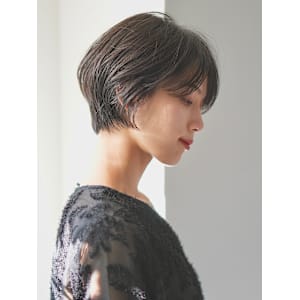 前下がりショート・ボブ/絶壁解消/前髪あり/30代/40代/ - INCEPTION  GINZA 銀座【インセプション】掲載中
