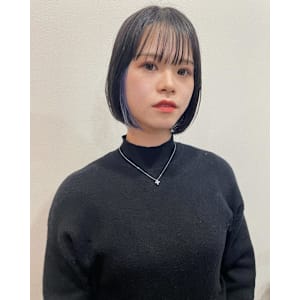 インナーカラー&似合わせボブ/佐藤杏丸