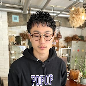 メンズピンパーマ