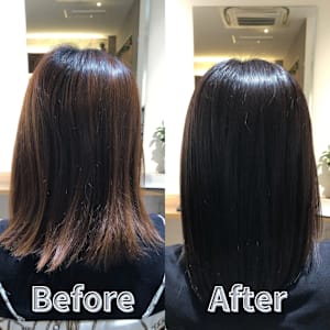 髪質改善カラーエステ