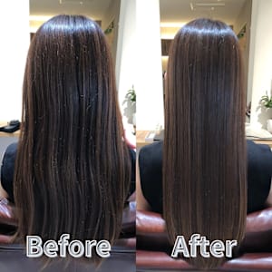 髪質改善カラーエステ