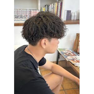 メンズパーマ/ツーブロ/ちさき