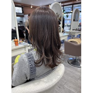 大人かわいい/セミロング