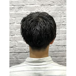 メンズ/マッシュ/ツーブロック/シークレットパーマ