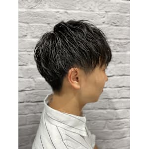 メンズ/マッシュ/ツーブロック/シークレットパーマ