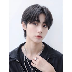 大人男性メンズカットニュアンスセンターパートナチュラル