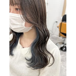 アッシュベージュ×ブルーアッシュ/Shian立川/とーこ