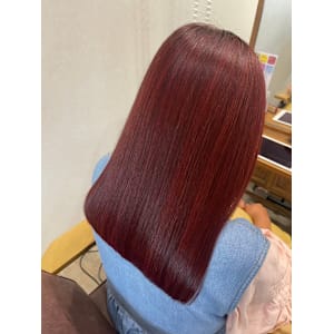 髪質改善トリートメント/酸熱トリートメントでツヤ髪ツヤカラー