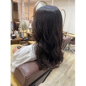 大人かわいい美髪/こなれミディ/ペールベージュ