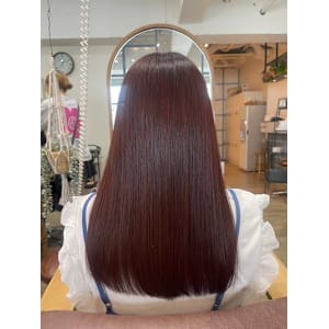 髪質改善トリートメント/酸熱トリートメントでツヤ髪ツヤカラー