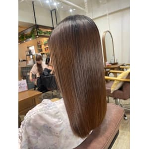 髪質改善トリートメント/酸熱トリートメントでツヤ髪ツヤカラー