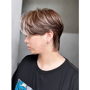 マッシュ短髪オーガニックカラー_ba517421