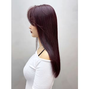 秋色ピンクヘアー透明感カラー_ba532211