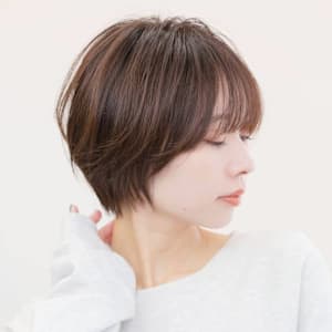 大人可愛いマッシュショート20代30代40代50代