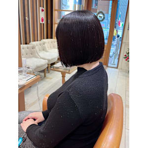 【Ｎｅｏｌｉｖｅｋｕｔａ町田店】切りっぱなしボブ