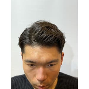 大人シチサンパーマスタイル