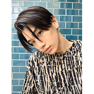 【大村指名】メンズカット/センターパート