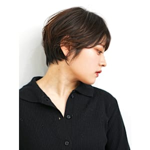 前下がりショート・ボブ/絶壁解消/前髪あり/30代/40代/ - INCEPTION  GINZA 銀座【インセプション】掲載中