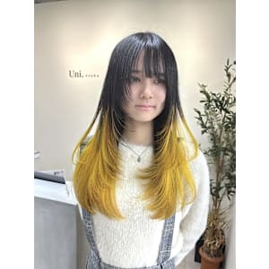 Uni. 江坂【ユニ】×レイヤーカット